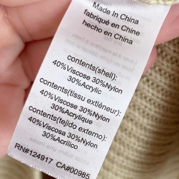 WeWoreWhat Oversize Crew neck Sweater L/XL NWT - Picture 7 of 7